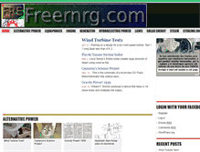 Tablet Screenshot of freernrg.com